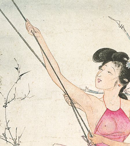 青浦-胡也佛的仕女画和最知名的金瓶梅秘戏图